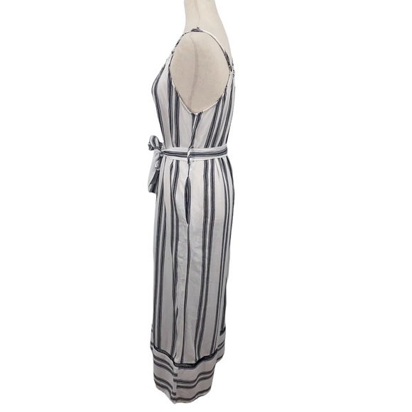 Dolce Vita Striped Linen Blend Jumpsuit, Size Extra Small - Picture 12 of 16